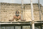 Devraha Baba on His machan